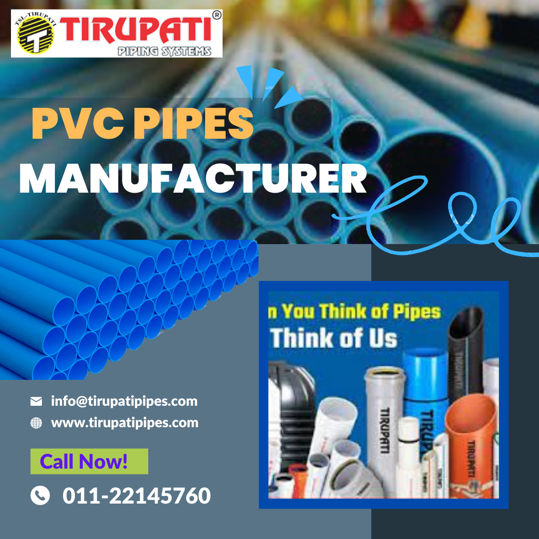 The Best PVC Pipe Company in India