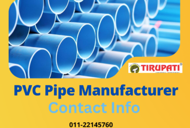 Leading Manufacturer of PVC Pipes in Ghaziabad