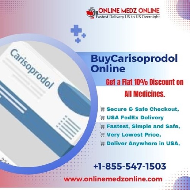 Order Carisoprodol Online Premier Medication Delivery Services