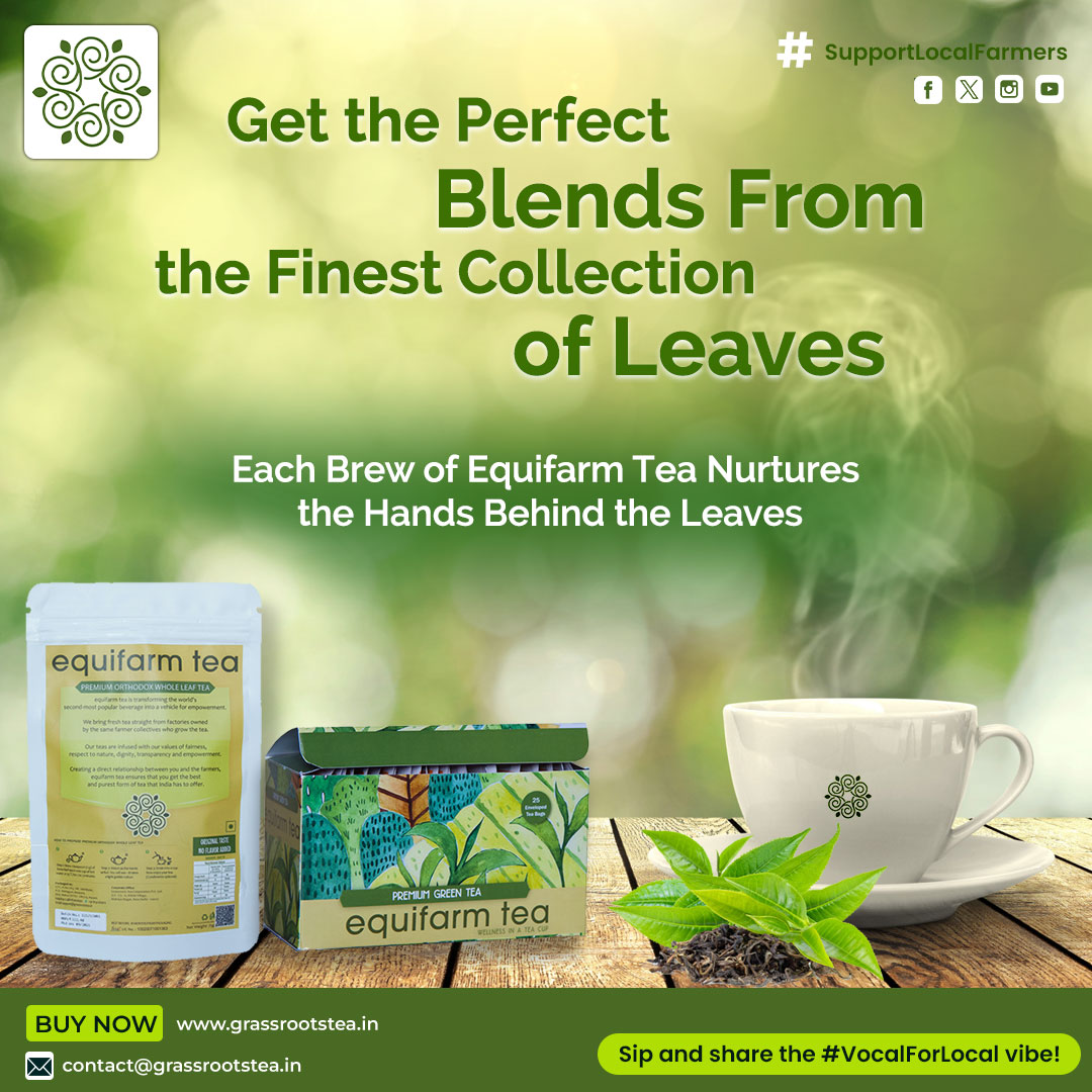 Taste Pure Flavour From Whole Leaf Teas