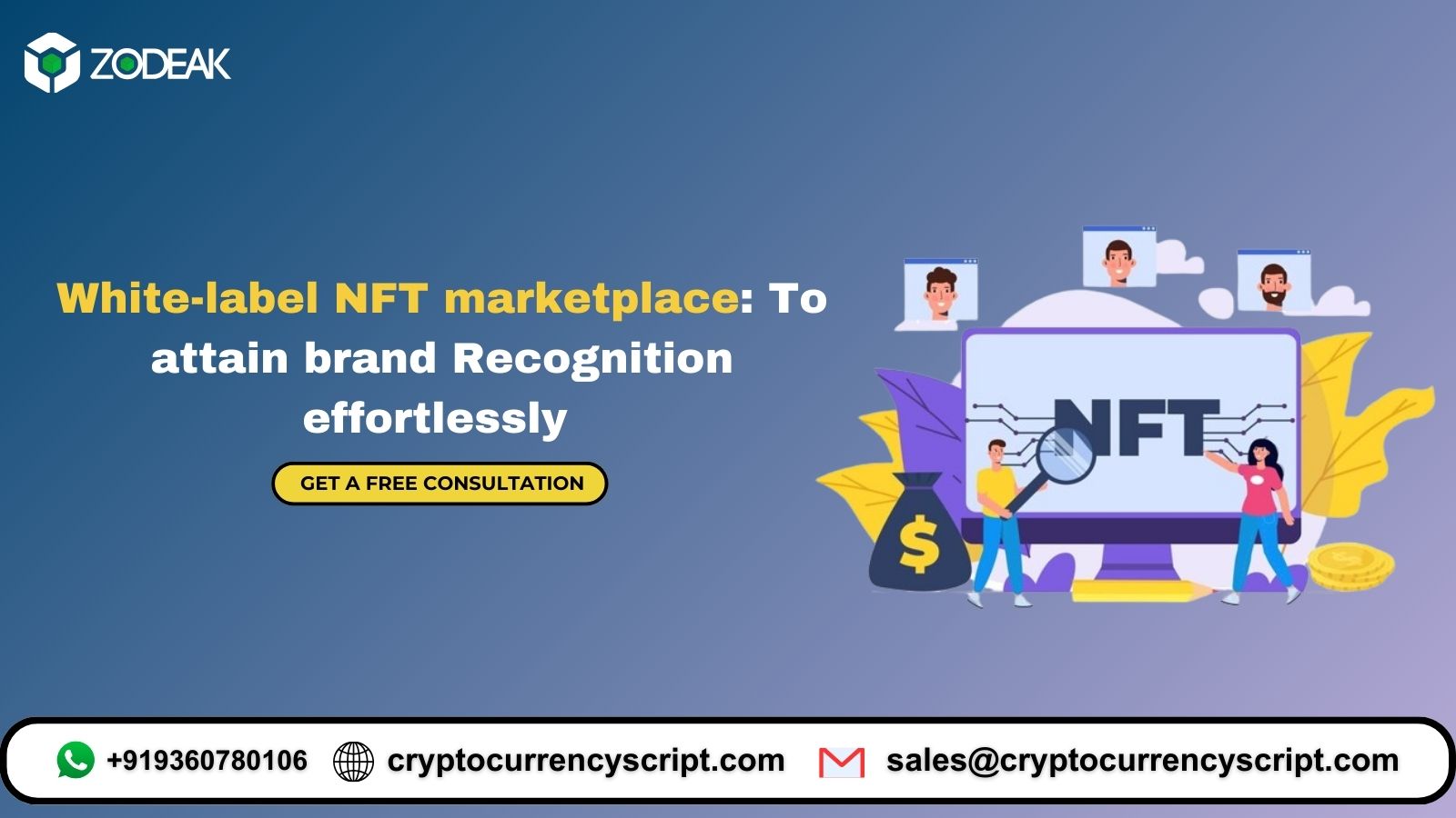 White-label NFT marketplace: To attain brand Recognition effortlessly