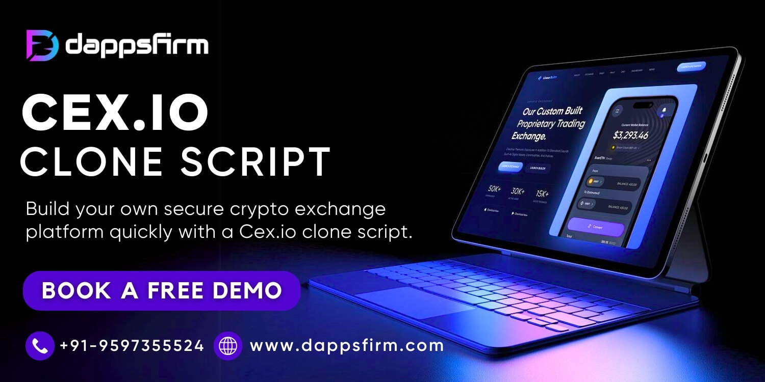 CEX.IO Clone Script: Fuel Your Crypto Ambitions with Our Technology