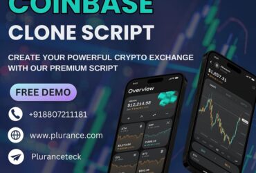 Maximize your ROI and boost your business 10x times with our coinbase clone script