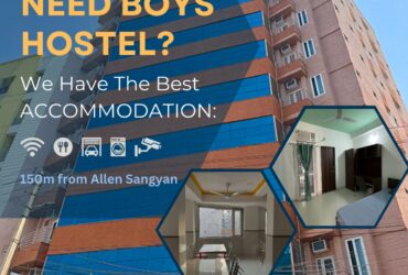 Best Boys Hostel in Kota Near Allen & Samyak Landmark City Kunadi