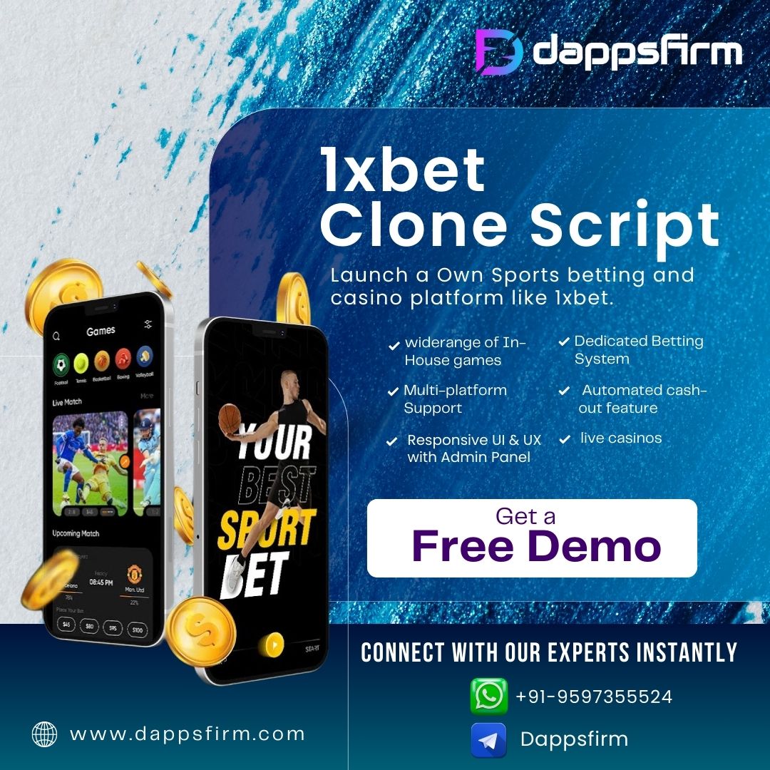 Whitelabel 1xbet Clone Script – Start Your Betting Business