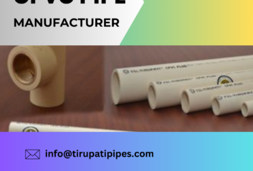 Call to Meet Best CPVC Pipe Manufacturer and Supplier Today