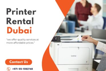 What Services are included in Printer Rental in Dubai?