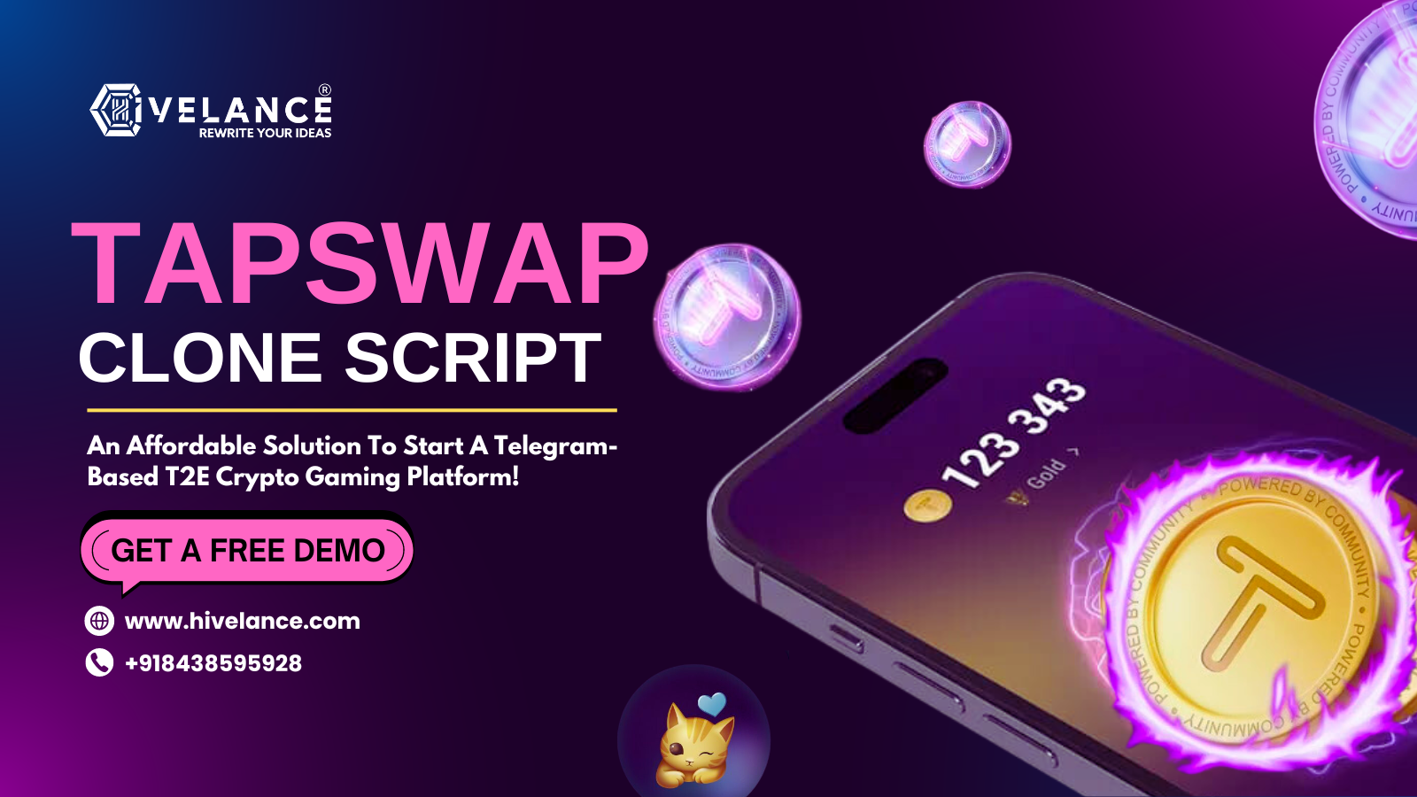 TapSwap Clone App- Launch Your Own Cost Effective Tap to earn Game Like Tapswap