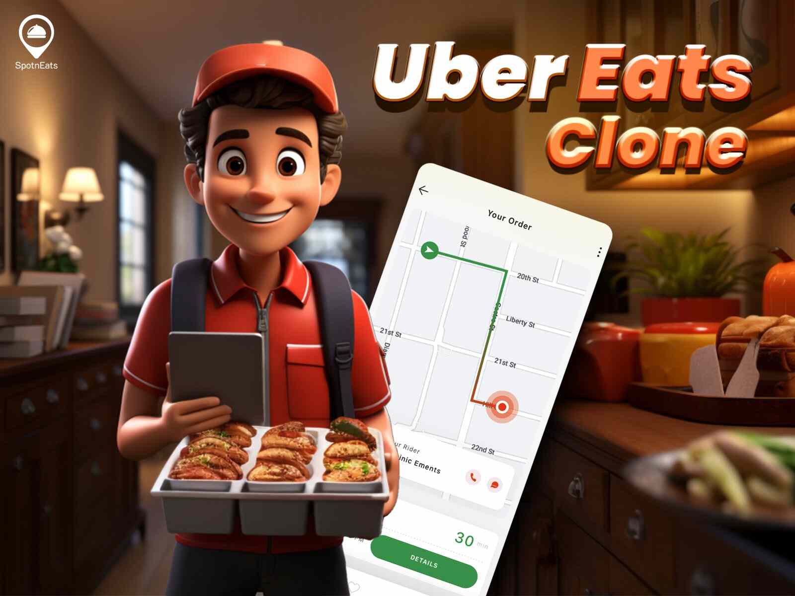 Unlocks the secrets to building a thriving UberEats clone app