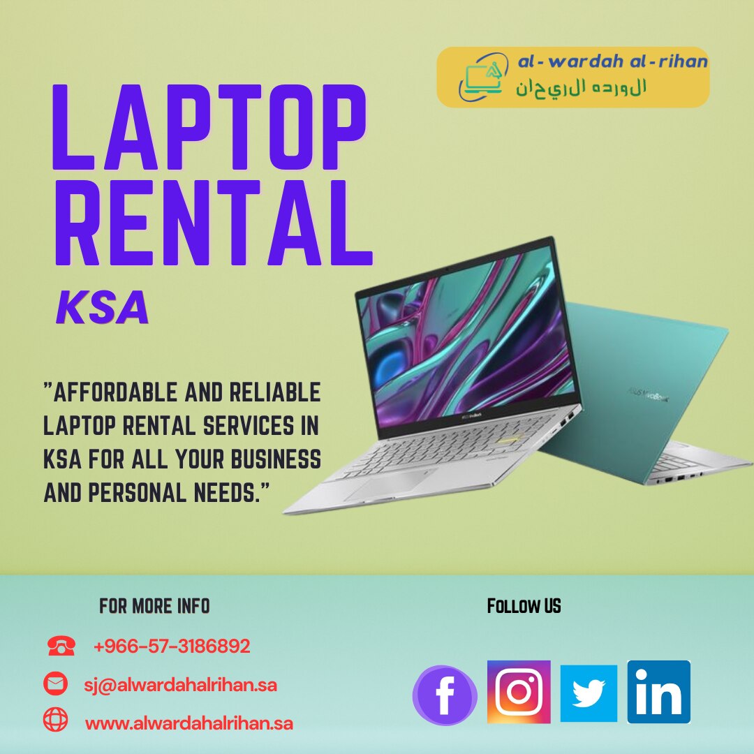 Why Rent Laptops in KSA Is the Smart Choice for Business?