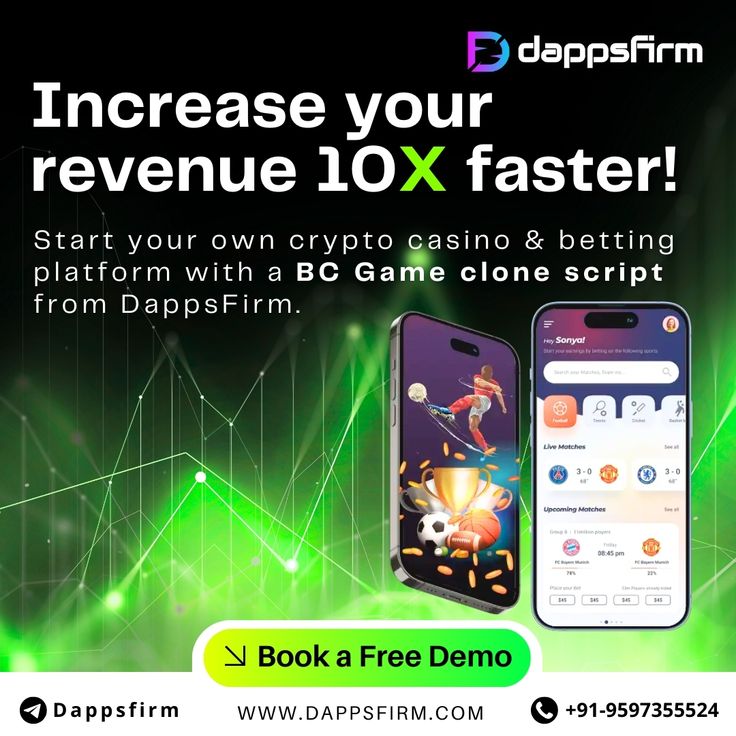 Launch Your Own Crypto Casino with Whitelabel BC Game Clone Script