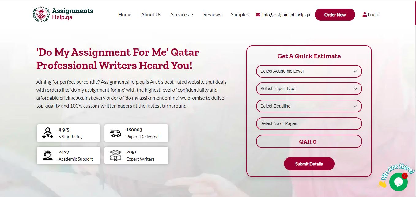 Assignments Help Qatar