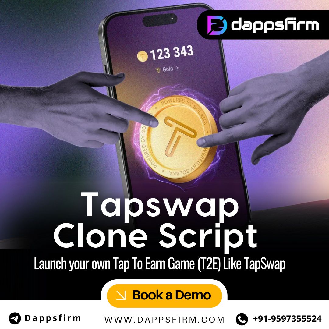 TapSwap Clone Script for Quick Launch and Minimal Cost