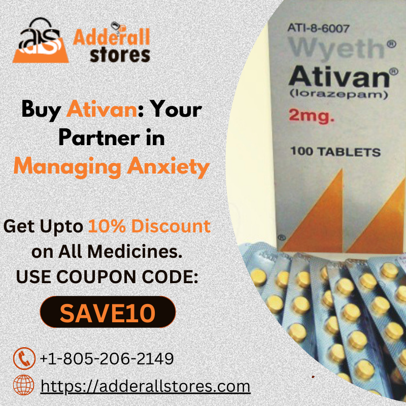 Buy Ativan Online Treat Epilepsy & Relieve Anxiety