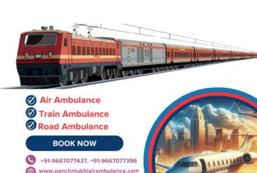 Panchmukhi Train Ambulance in Patna is known for its Dedication to Saving Lives