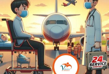 Take Vedanta Air Ambulance Services in Dibrugarh with Life-Care Medical Facilities