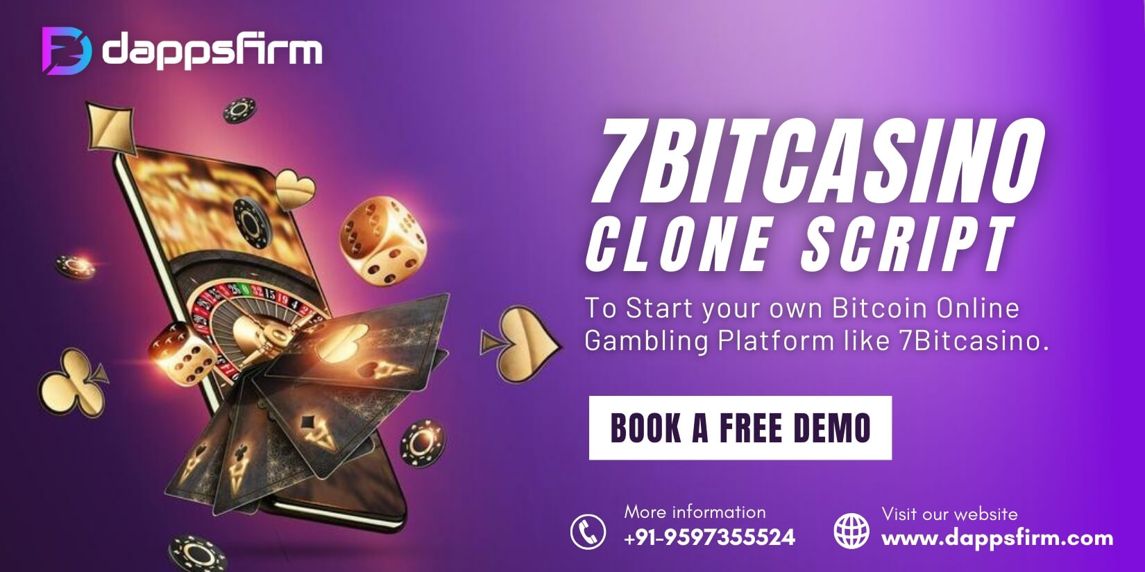 Build, Customize, and Launch Your Casino Like 7bitcasino with Whitelabel 7bitcasino Clone Software