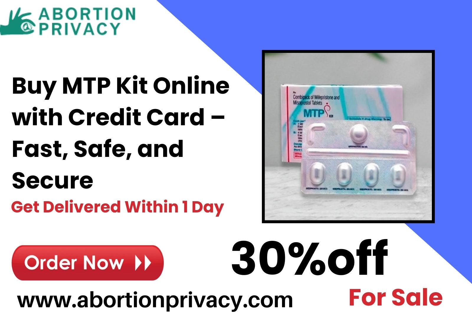 Buy MTP Kit Online with Credit Card – Fast, Safe, and Secure