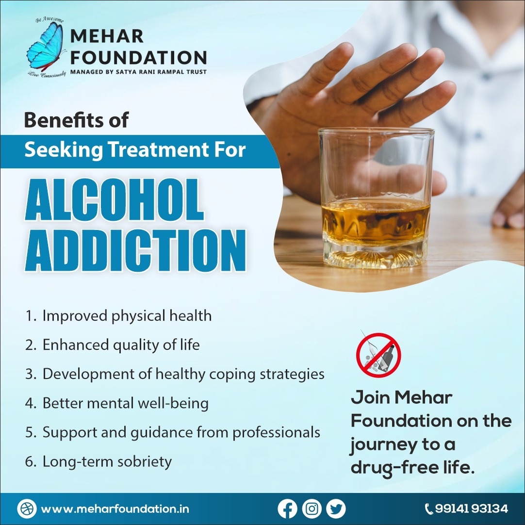 Best Alcohol Rehab Centre in Delhi, Mehar Foundation